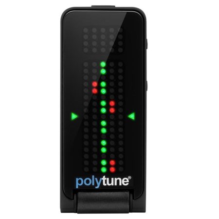 T.C. Electronic POLYTUNE Lustrous Polyphonic Clip-On Tuner - Black